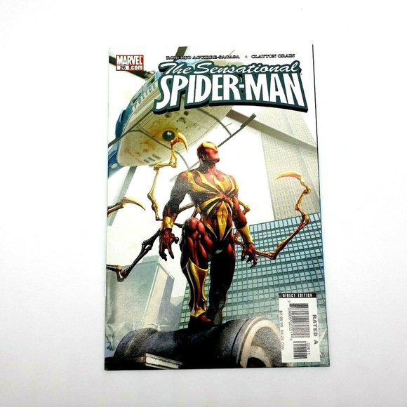 Marvel Other - Marvel Sensational Spiderman Comic 26 2006 Sacasa Crain Direct Edition Superhero